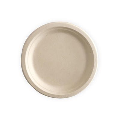 Compostable  Round Bagasse Plate
